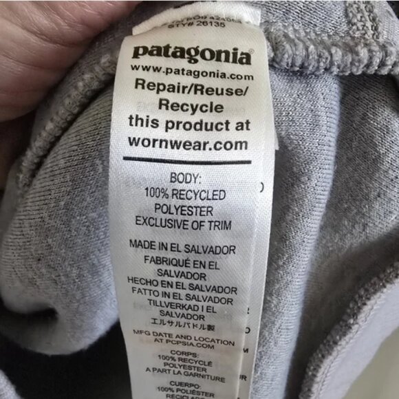 # 270 Women's Patagonia Shearling Fleece Crops & Zip Up Set - Picture 12 of 14